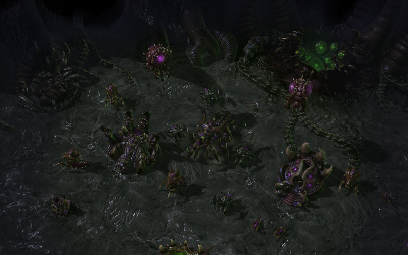 Illustration for article titled New StarCraft II: Heart of the Swarm Screen Shots, Annotated For Your Pleasure